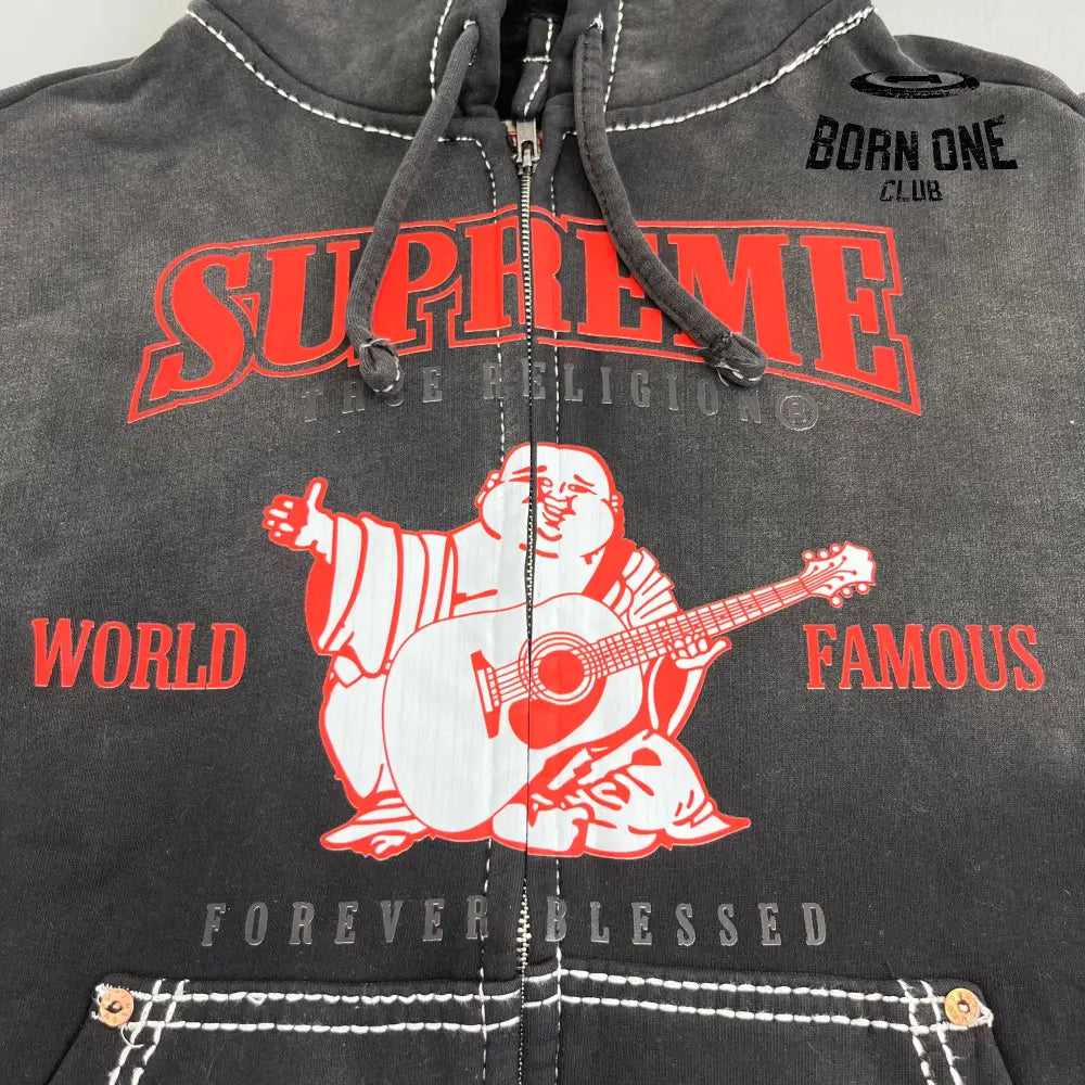 TRUE RELIGION X SUPREME JACKET JAQUETA MOLETOM