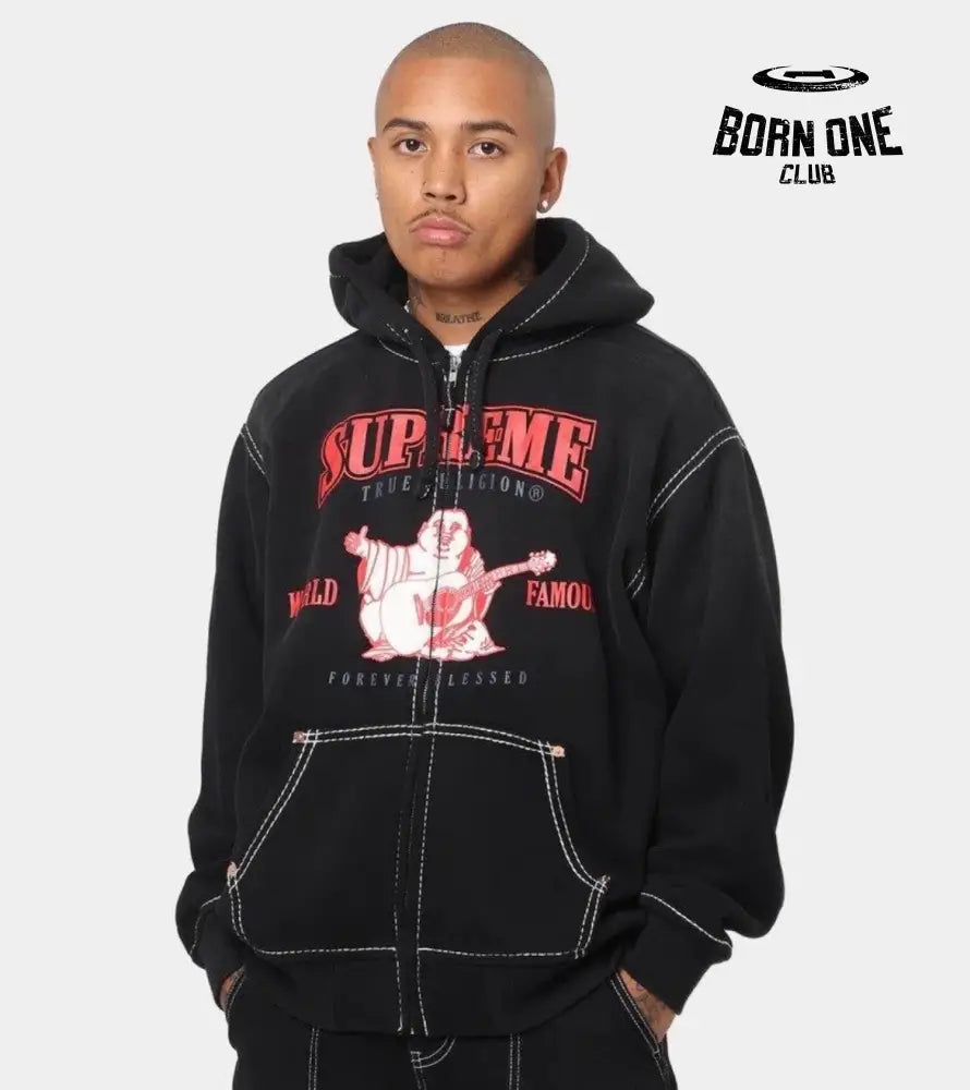 TRUE RELIGION X SUPREME JACKET JAQUETA MOLETOM