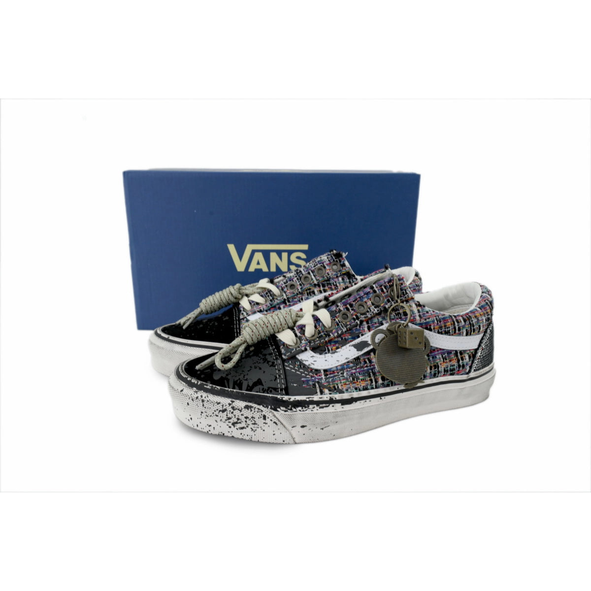 Vans Old Skool Premium Charms 'Black Grey' VN000D9VDE2