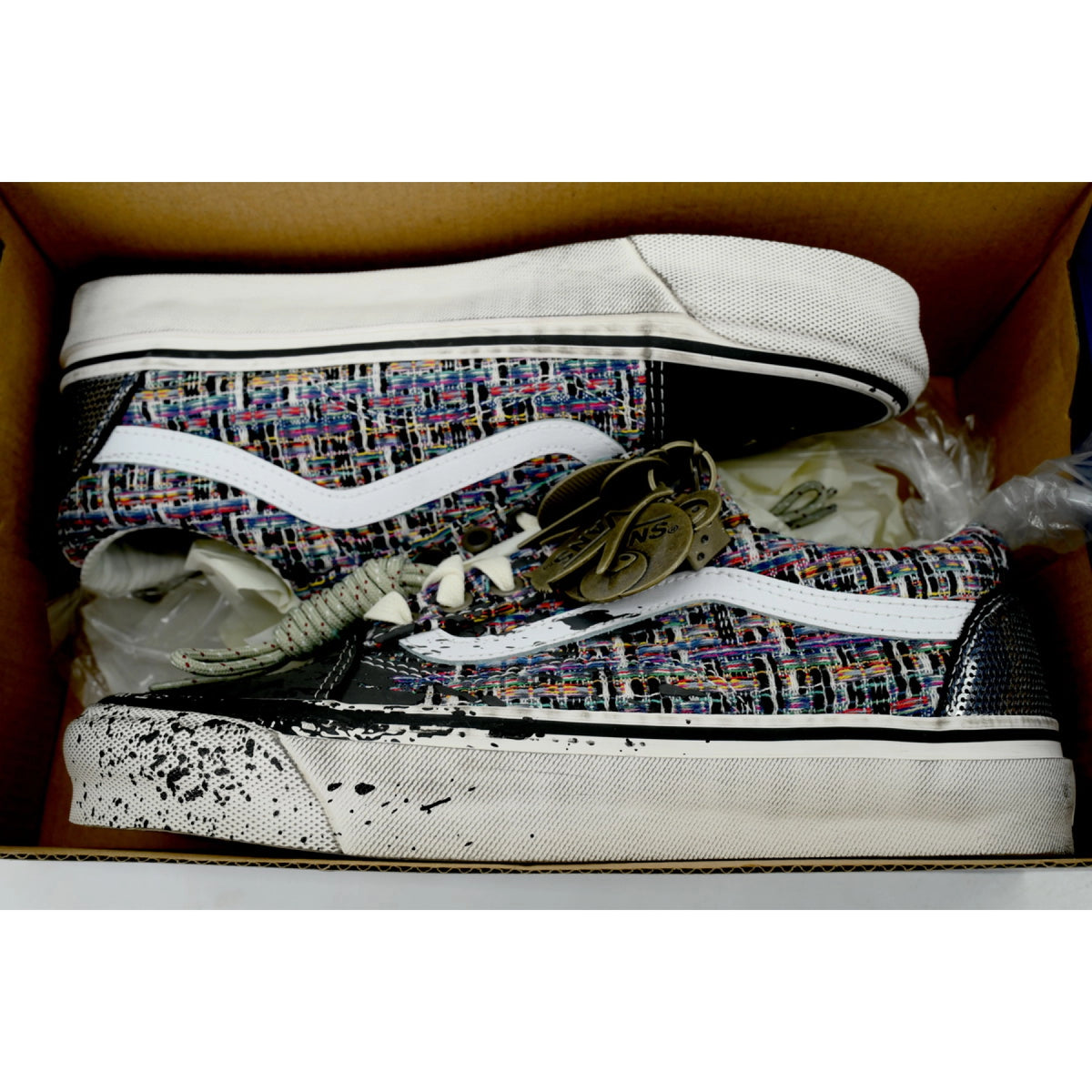 Vans Old Skool Premium Charms 'Black Grey' VN000D9VDE2
