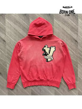 Vertabrae Embroidered Patch Logo Hoodie Moletom