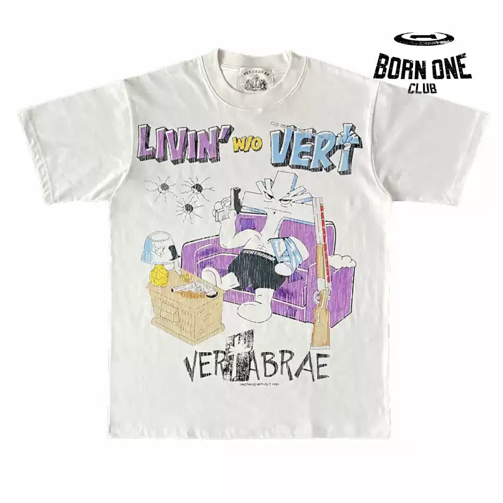Vertabrae Push tee Camiseta