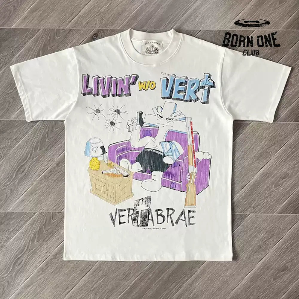 Vertabrae Push tee Camiseta