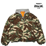 Vetements Camo Bomber Two Sides Jaqueta