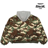 Vetements Camo Bomber Two Sides Jaqueta