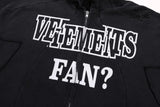 Vetements Fan? Jaqueta Moletom