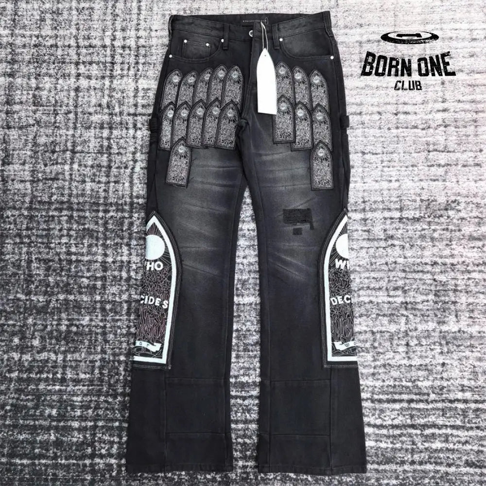 Who Decides War Calça Jeans