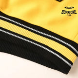 Louis Vuitton Leather Embroidered Varsity Jaqueta