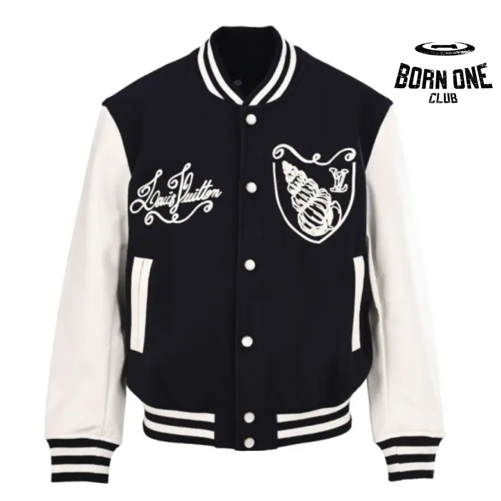 Louis Vuitton Calfskin Varsity Jaqueta