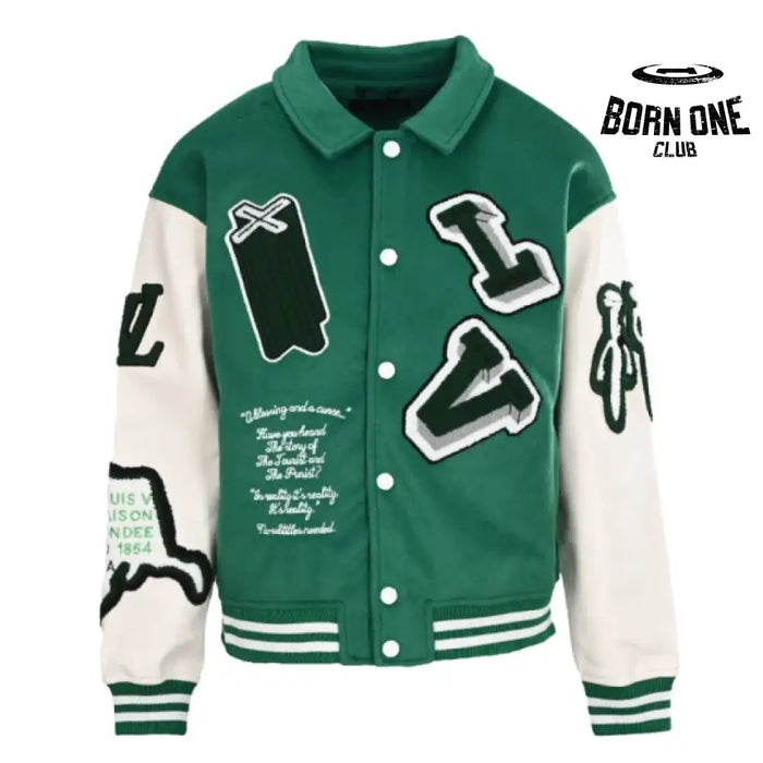 Louis Vuitton Varsity Jaqueta Leather Blouson