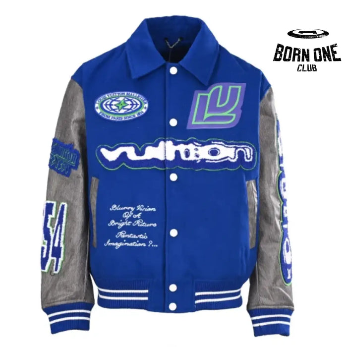 Louis Vuitton Embroidered Jaqueta Varsity Blouson