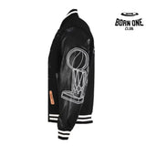 Louis Vuitton Leather Basketball Jaqueta x NBA in Black
