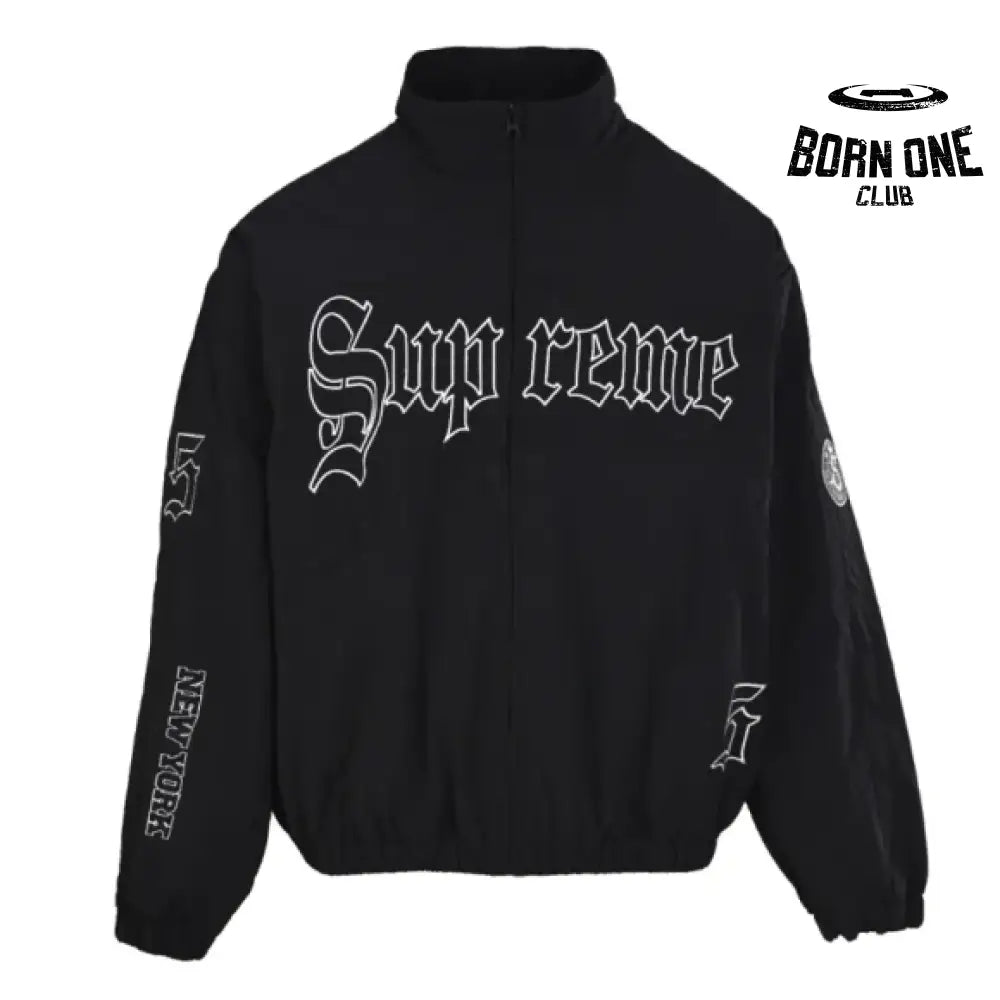 Supreme Old English Track Jaqueta