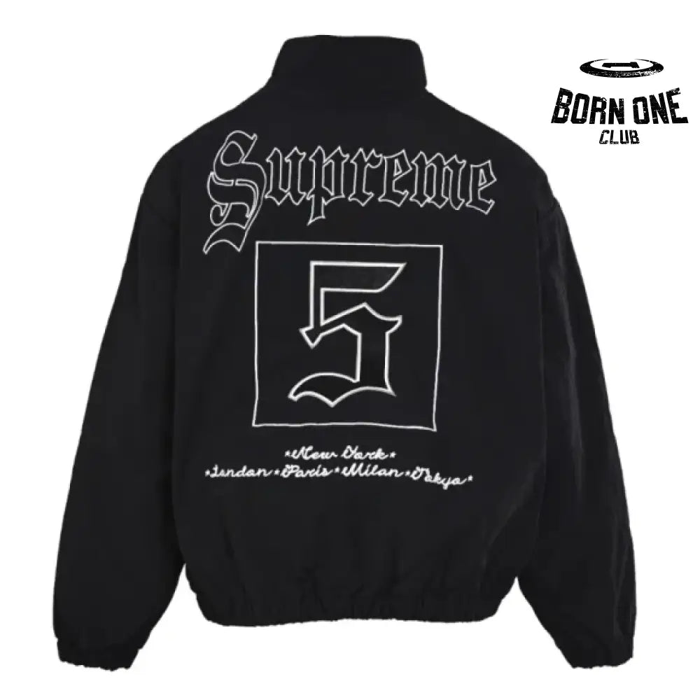 Supreme Old English Track Jaqueta