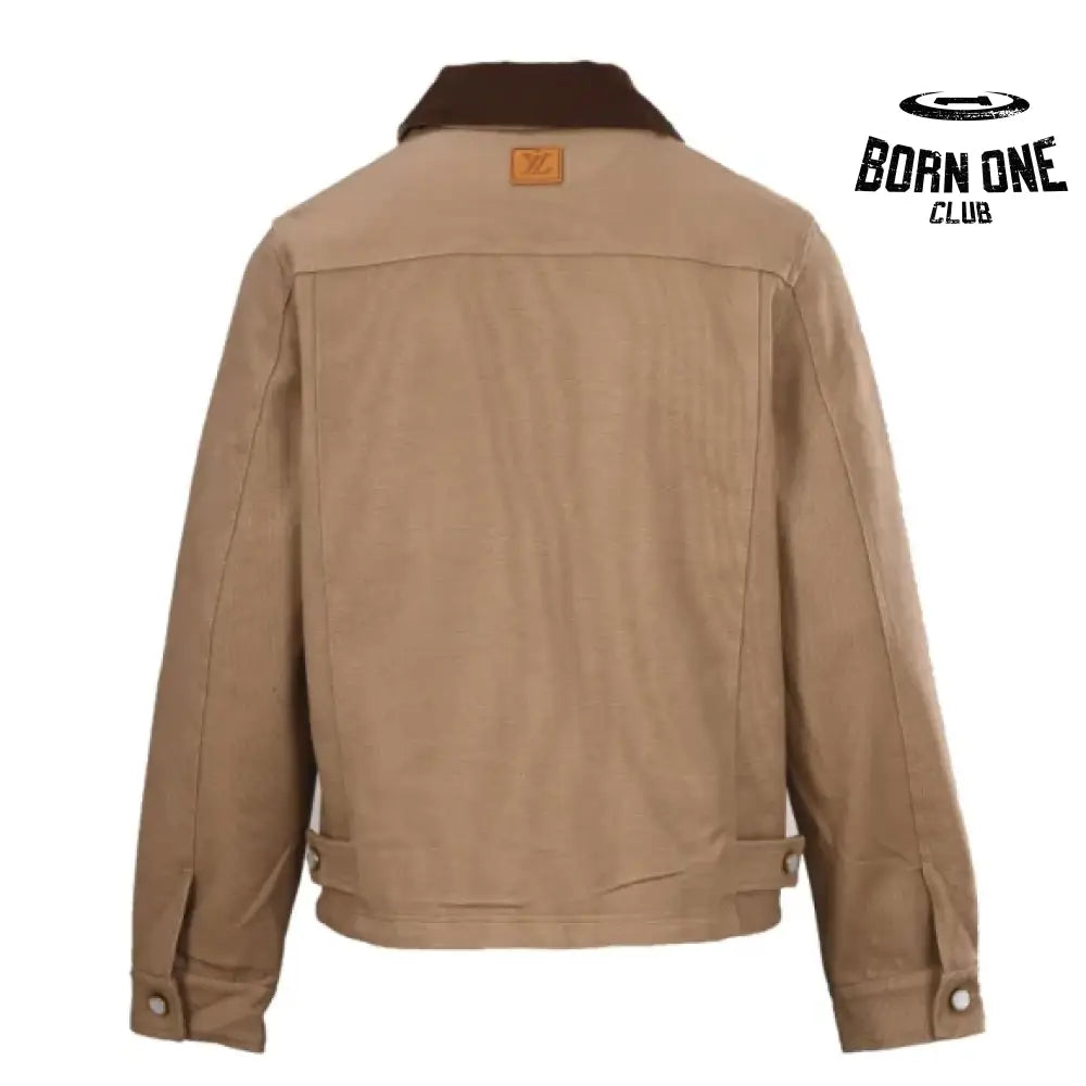 Louis Vuitton Workwear Jaqueta Cotton Canvas Blouson in Brown
