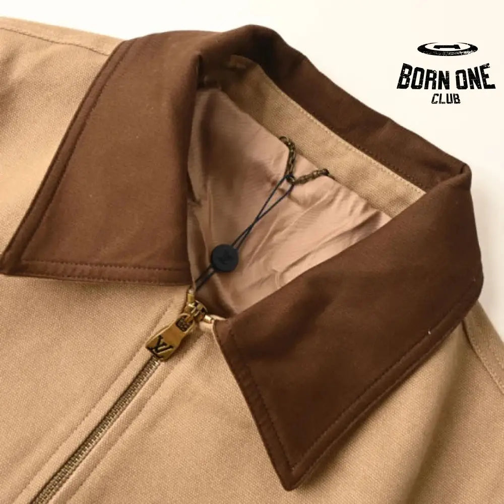 Louis Vuitton Workwear Jaqueta Cotton Canvas Blouson in Brown