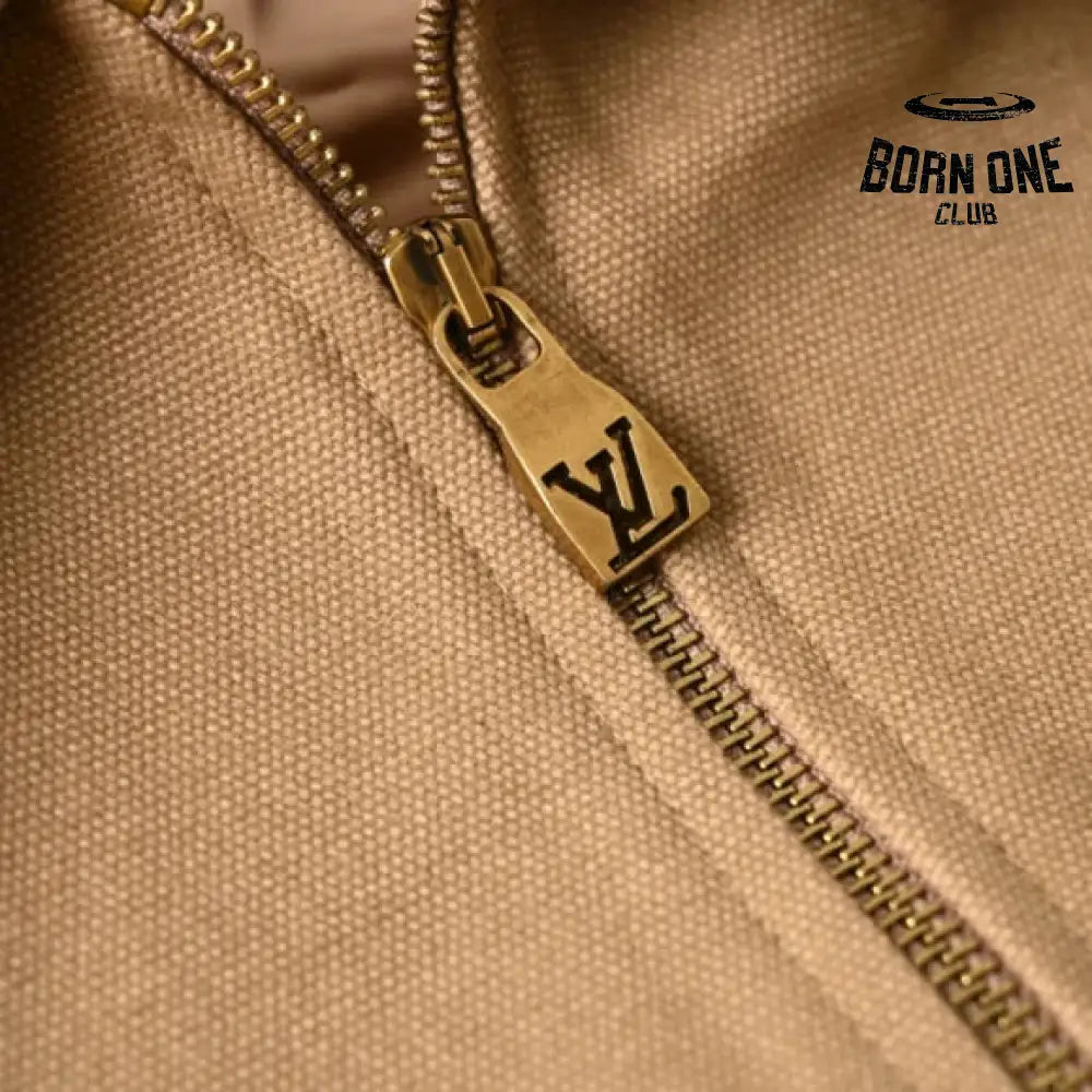 Louis Vuitton Workwear Jaqueta Cotton Canvas Blouson in Brown