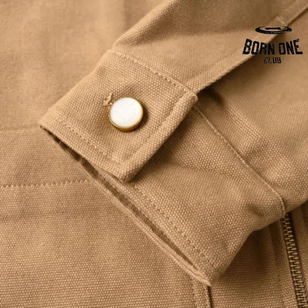 Louis Vuitton Workwear Jaqueta Cotton Canvas Blouson in Brown
