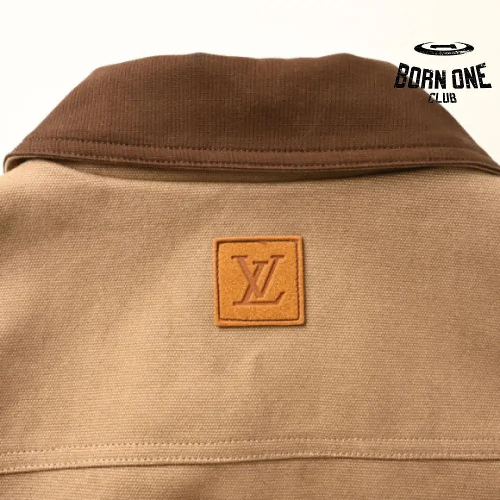 Louis Vuitton Workwear Jaqueta Cotton Canvas Blouson in Brown