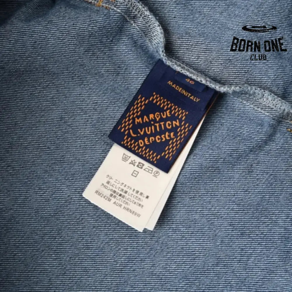 Louis Vuitton Monogram Camiseta Jeans Workwear in Indigo