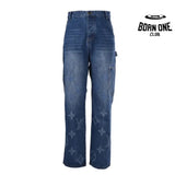 Louis Vuitton Monogram Calça Jeans Workwear Indigo