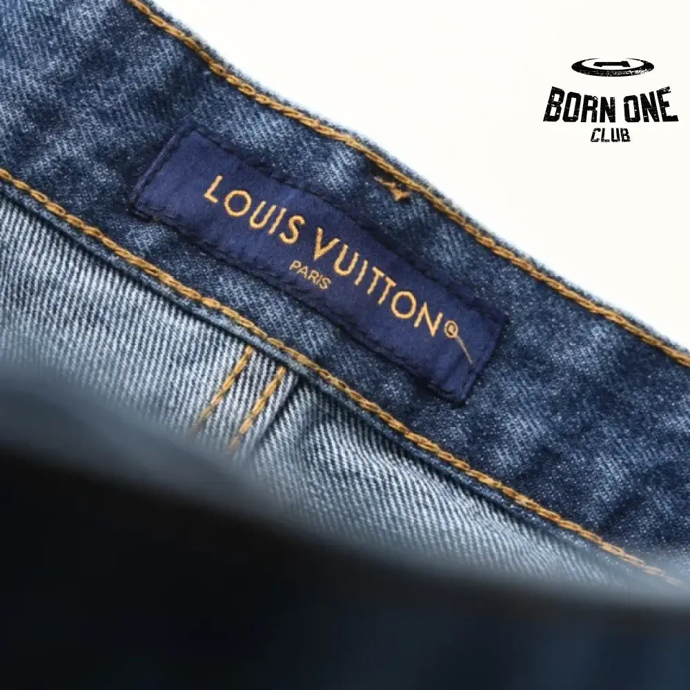 Louis Vuitton Monogram Calça Jeans Workwear Indigo