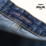 Louis Vuitton Monogram Calça Jeans Workwear Indigo