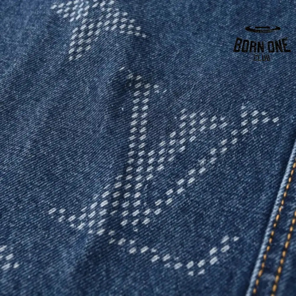 Louis Vuitton Monogram Calça Jeans Workwear Indigo