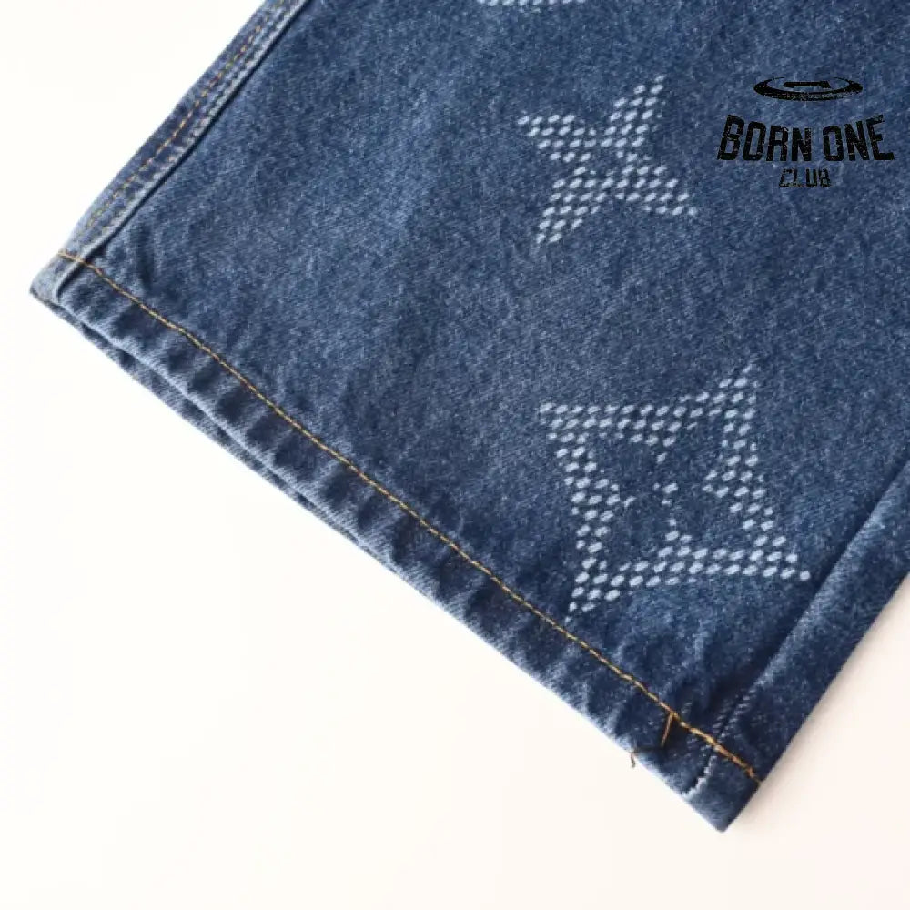 Louis Vuitton Monogram Calça Jeans Workwear Indigo