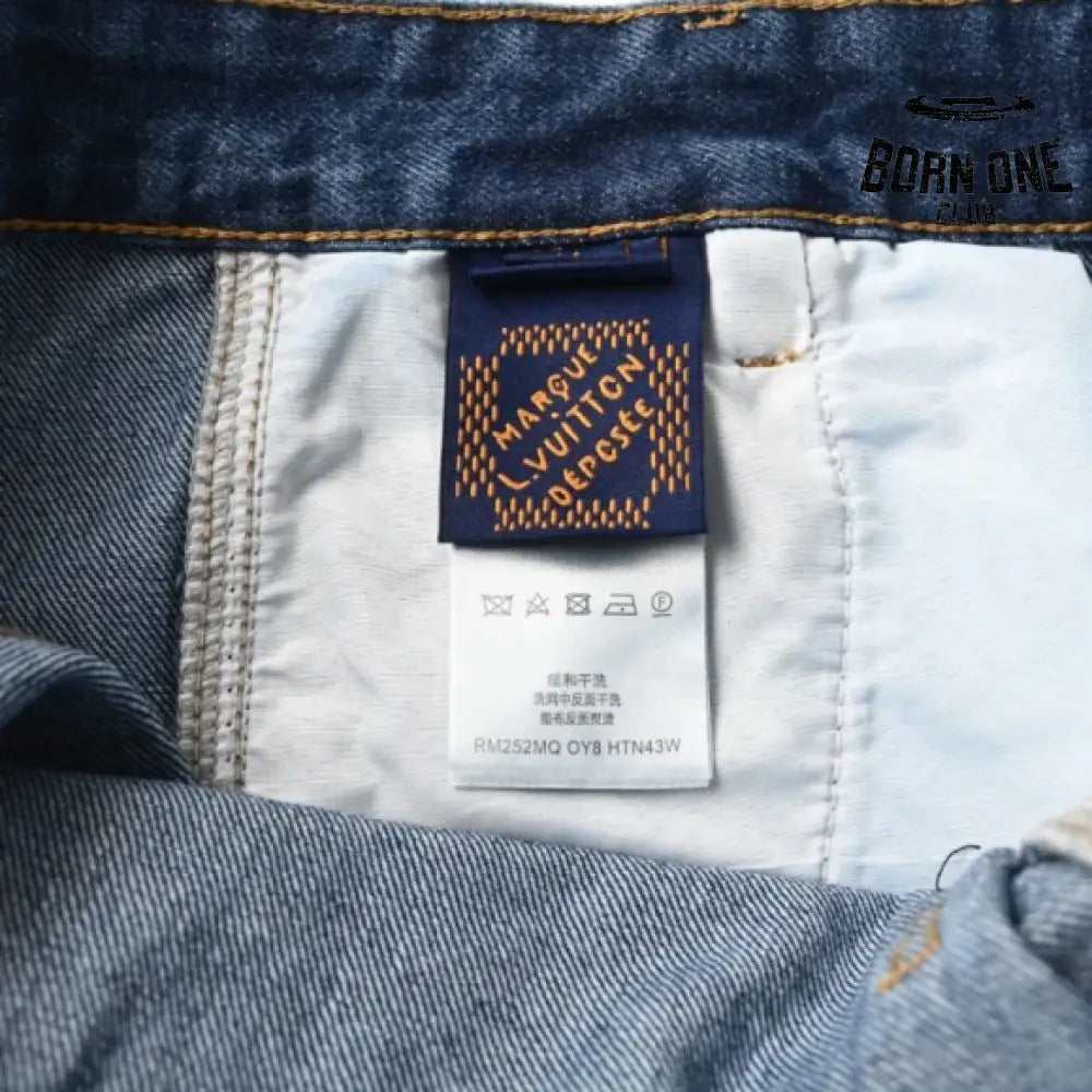 Louis Vuitton Monogram Calça Jeans Workwear Indigo