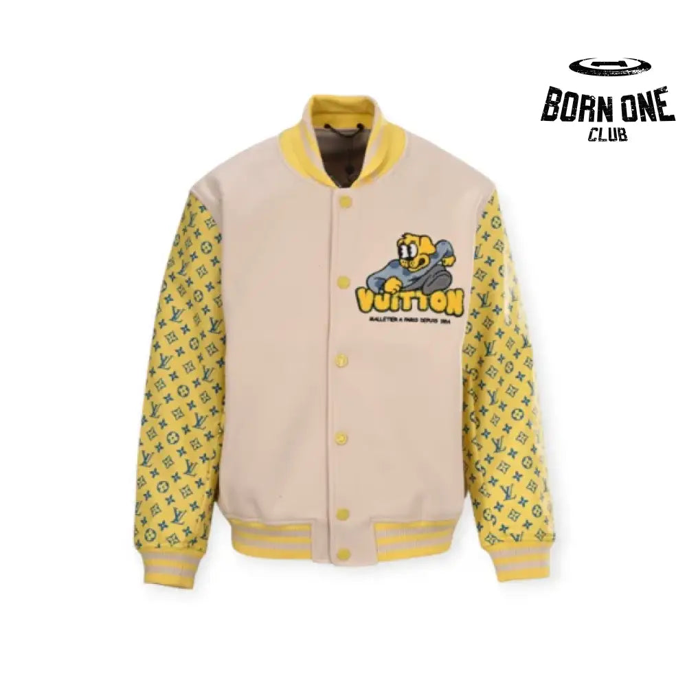 Louis Vuitton Varsity Jaqueta Yellow