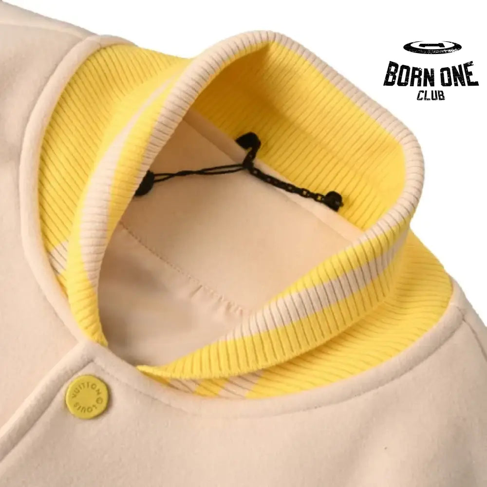 Louis Vuitton Varsity Jaqueta Yellow