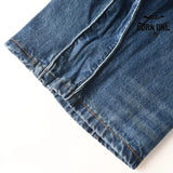 Louis Vuitton Washed Wavy Calça Jeans
