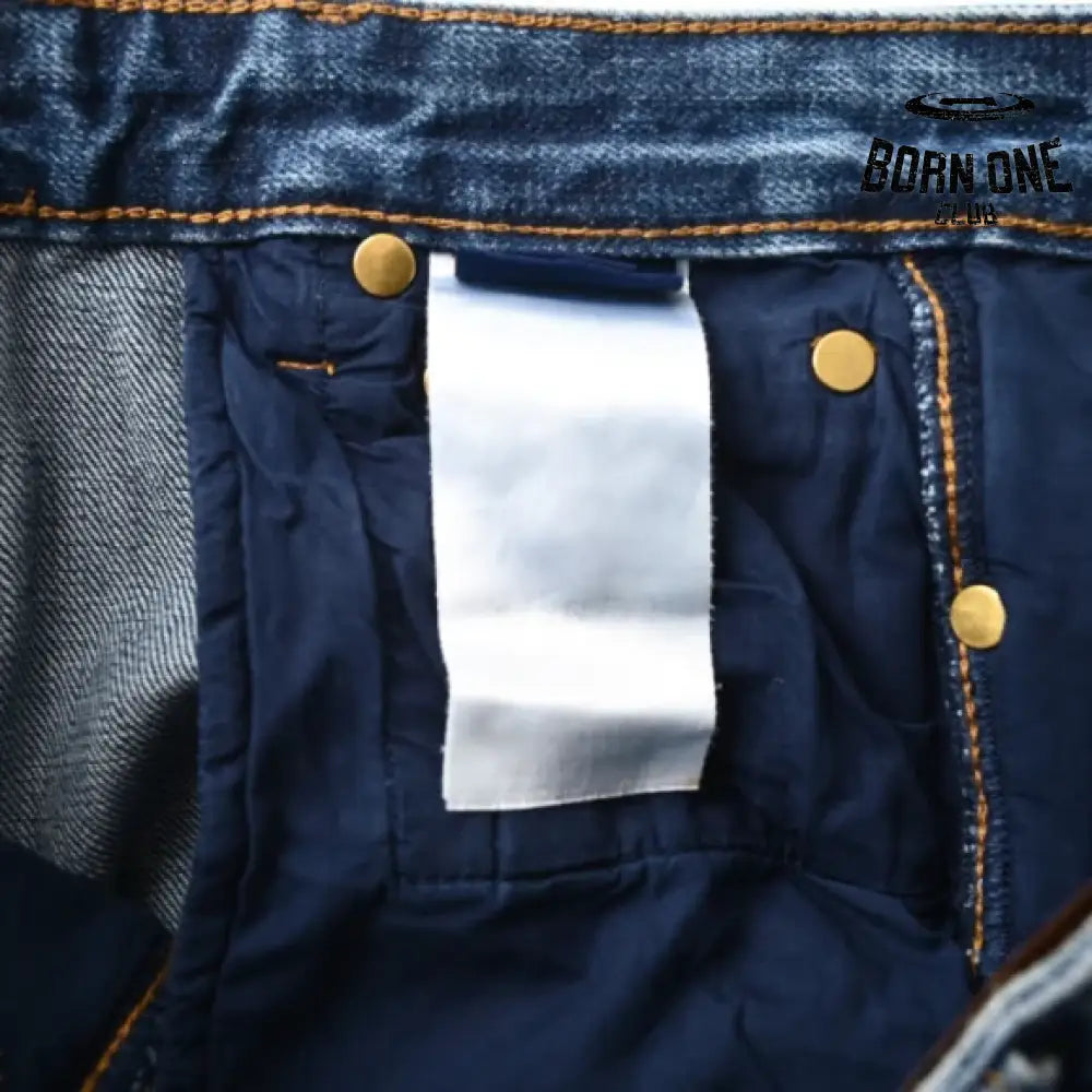 Louis Vuitton Washed Wavy Calça Jeans