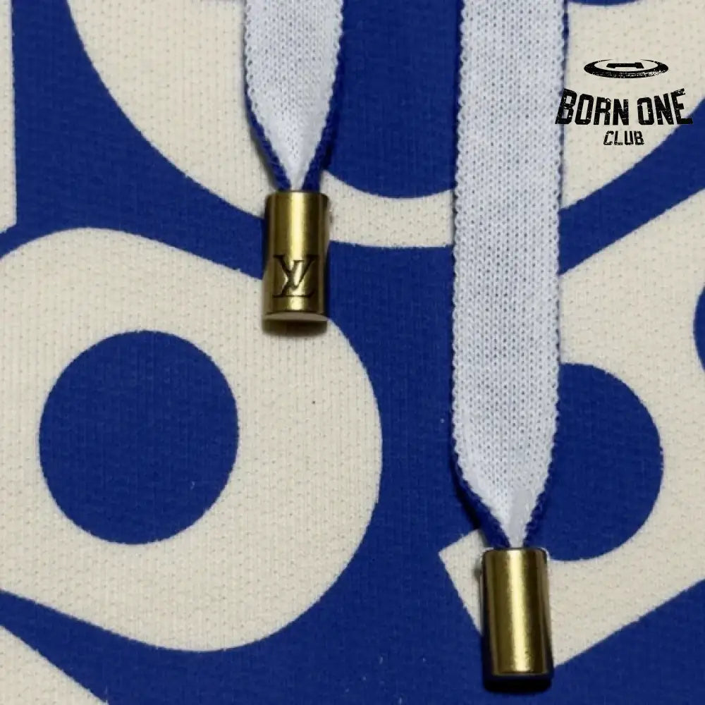 Louis Vuitton Printed Signature Moletom in Milky White