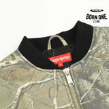 Supreme Zip-Off Sleeve Quilted Bomber Jaqueta Realtree AP Camo