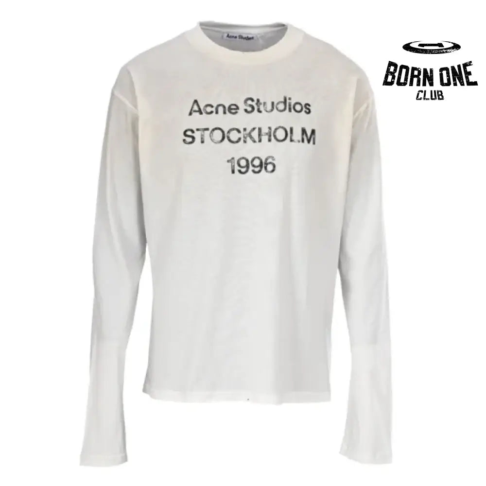 Camiseta Acne Studios Edden 1996 Manga Longa