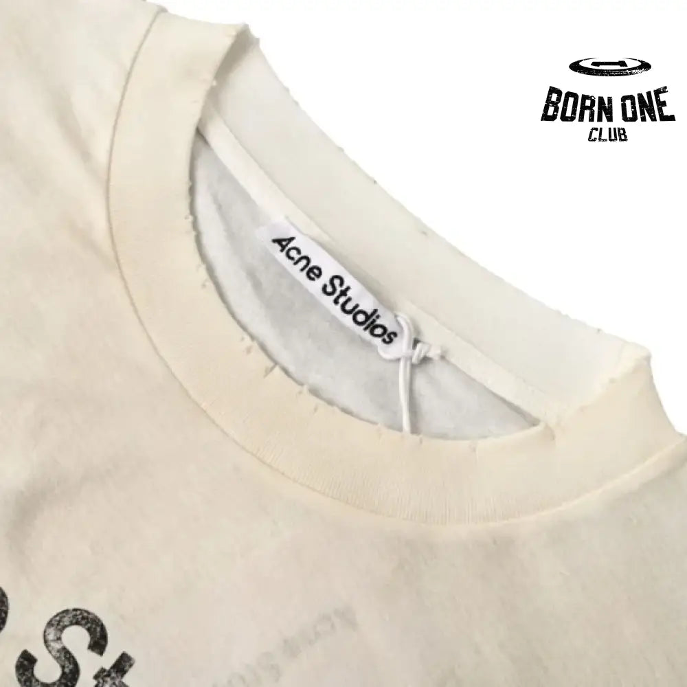 Camiseta Acne Studios Edden 1996 Manga Longa