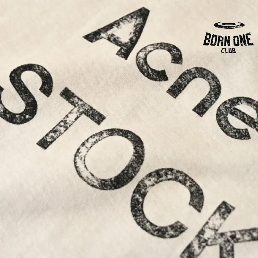 Camiseta Acne Studios Edden 1996 Manga Longa