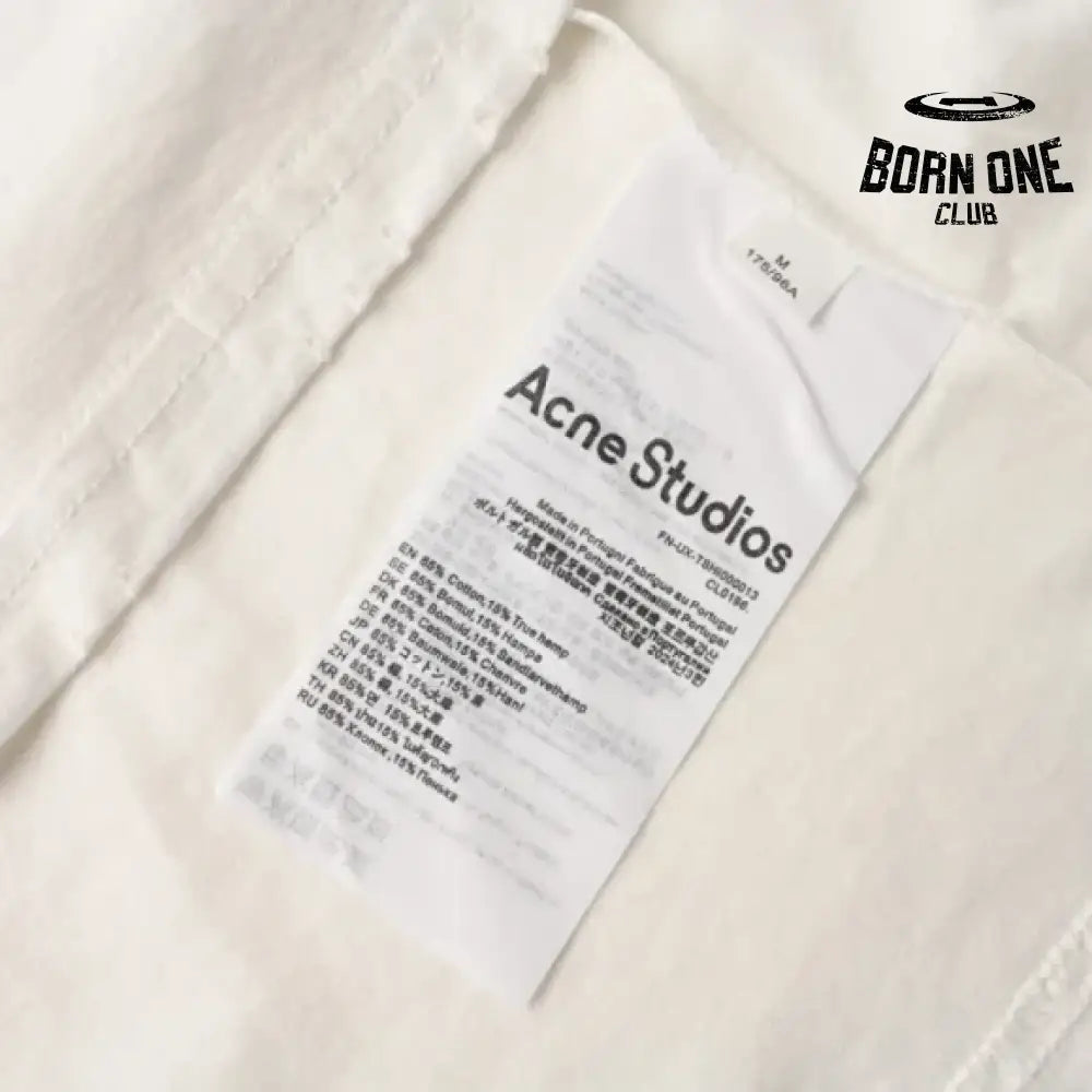 Camiseta Acne Studios Edden 1996 Manga Longa
