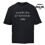 Camiseta Acne Studios Logo Relaxed Fit