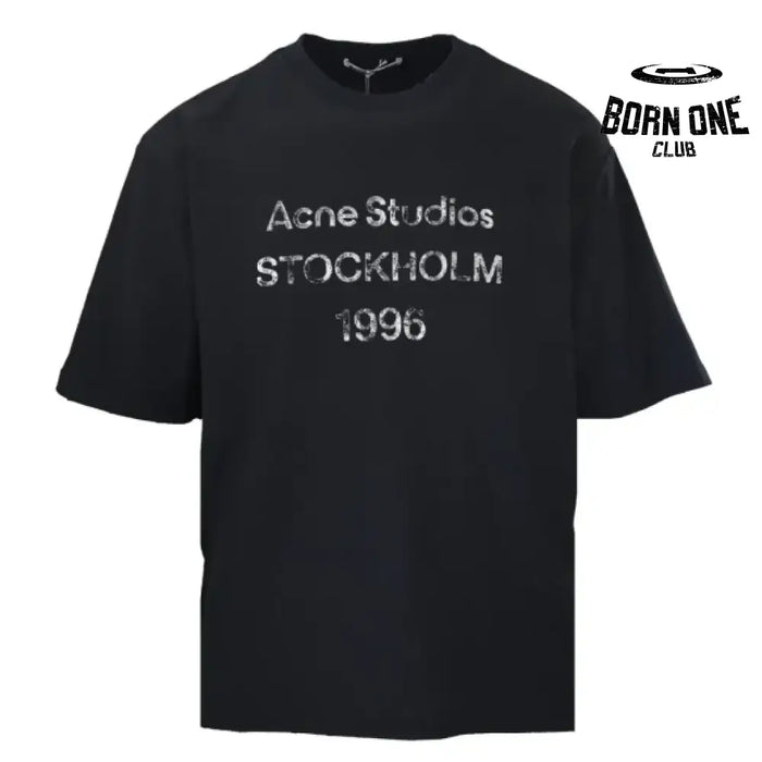 Camiseta Acne Studios Logo Relaxed Fit
