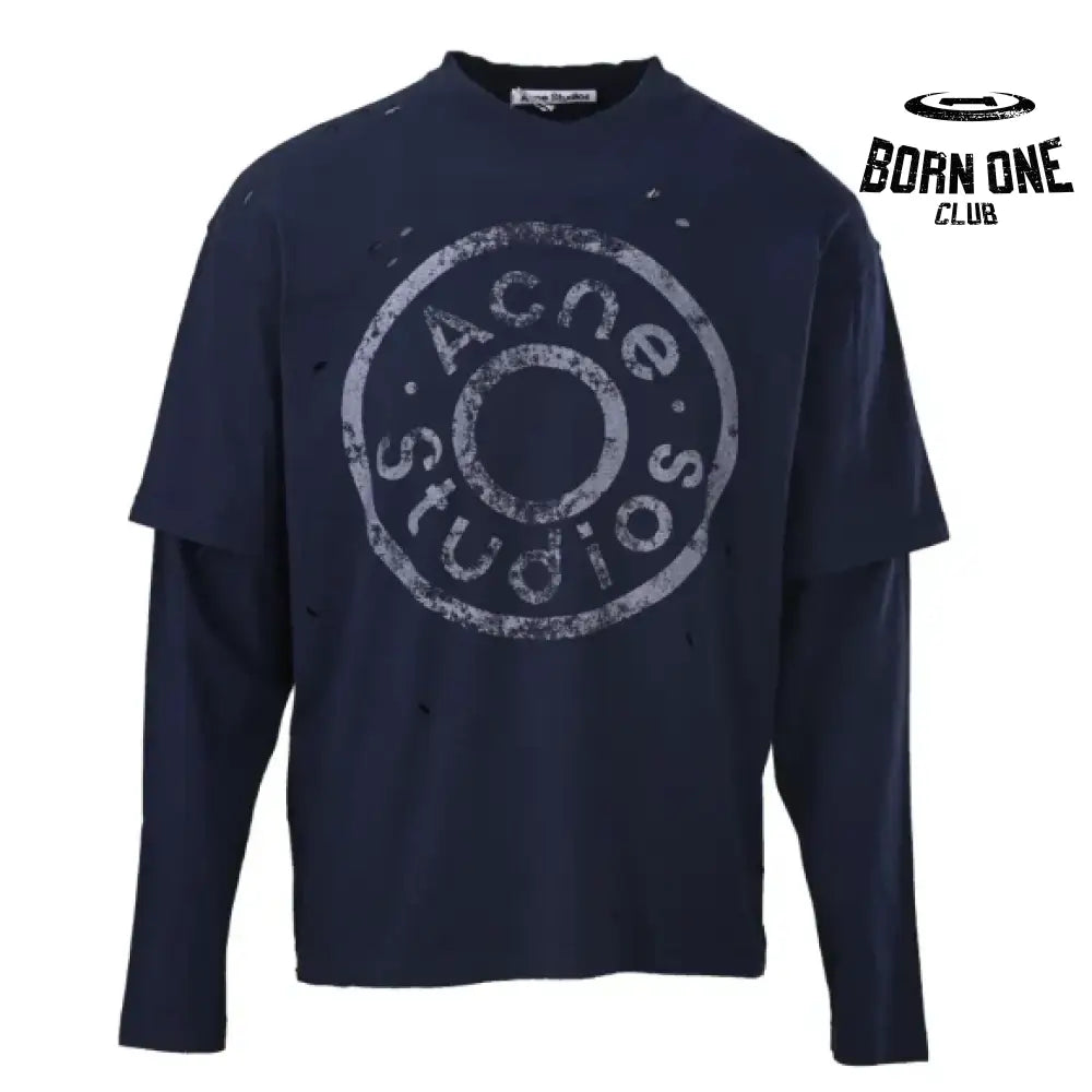 Camiseta Acne Studio Layered Logo