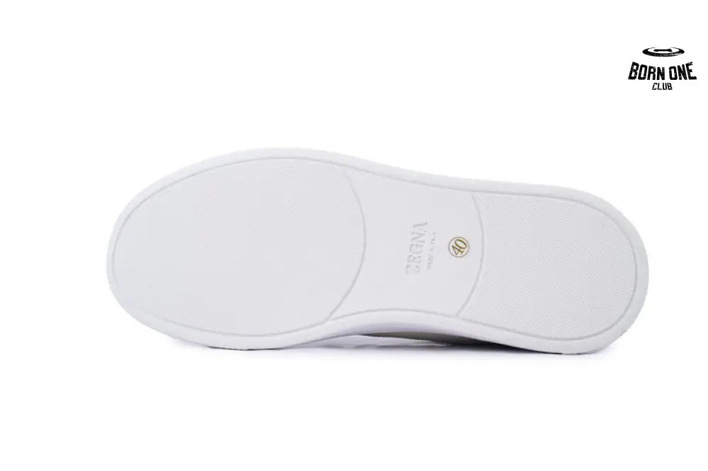 Zegna Brown White